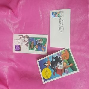 Daffy Duck postal stamp variety